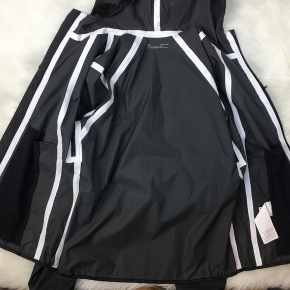Under Armour Storm Proof‎ Jacket Black Fitted S - Picture 8 of 8